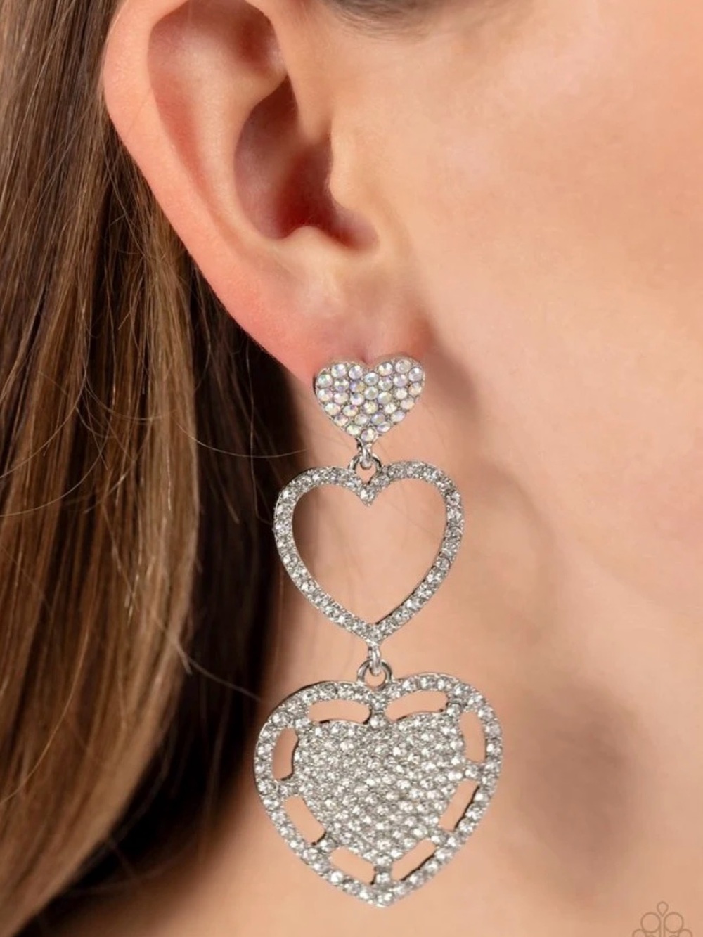 Paparazzi Earring ~ Couples Celebration - White